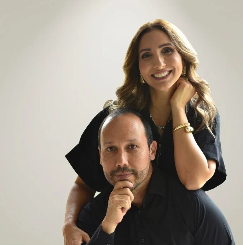 Cristiano Franco e Melisa Lucich Franco, fundadores da 1Plano